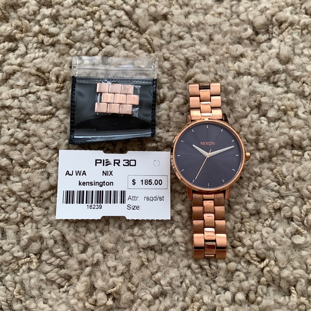 Nixon Rose Gold Watch NWT
